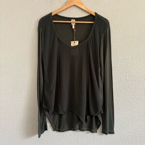 XCVI Phyllis Long Sleeve Blouse Size‎ Small NWT